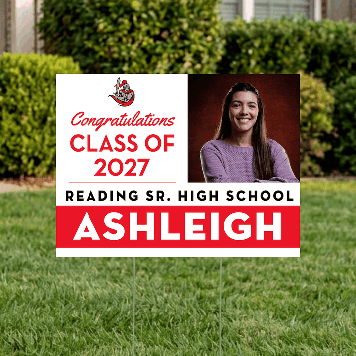 Class of 2027 Reading High Graduate Yard Signs