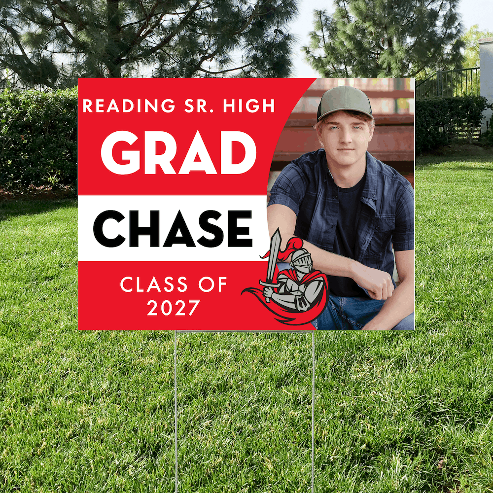 Class of 2027 Reading High Graduate Yard Signs