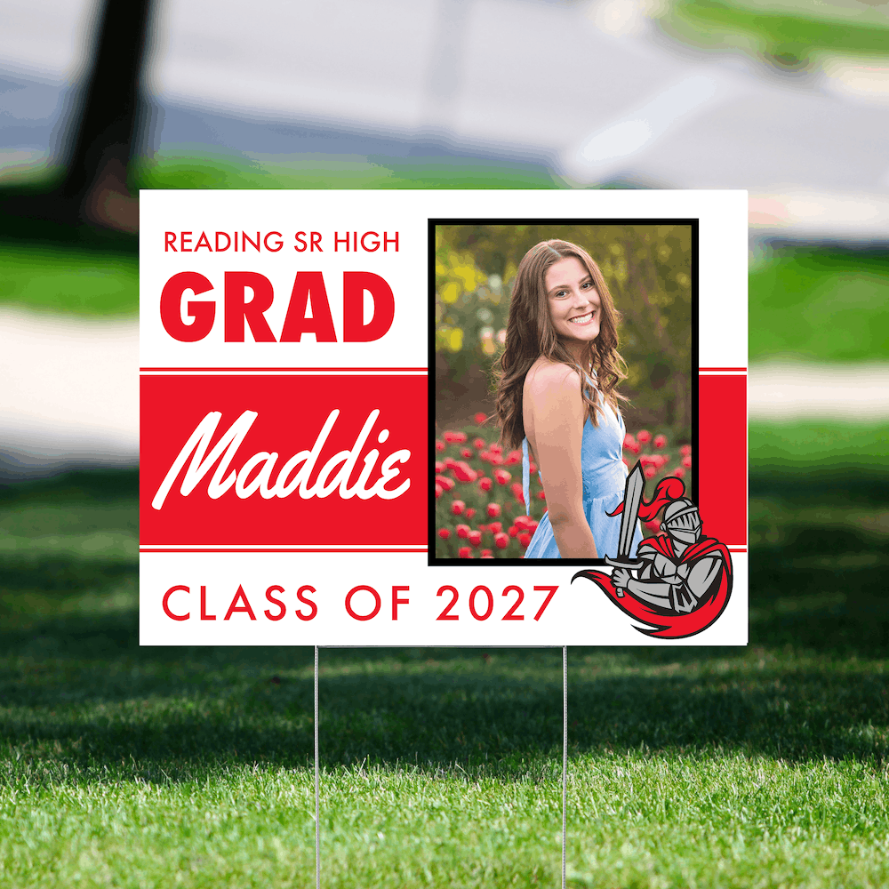 Class of 2027 Reading High Graduate Yard Signs