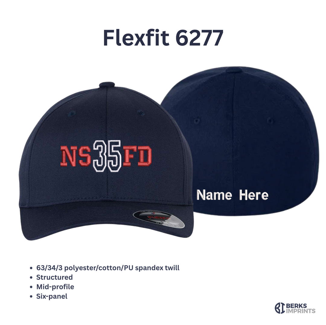 Varsity Fire Department Hat – Personalized Custom Embroidered