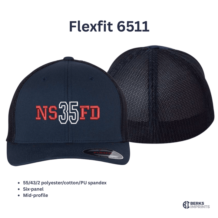 Varsity Fire Department Hat – Personalized Custom Embroidered