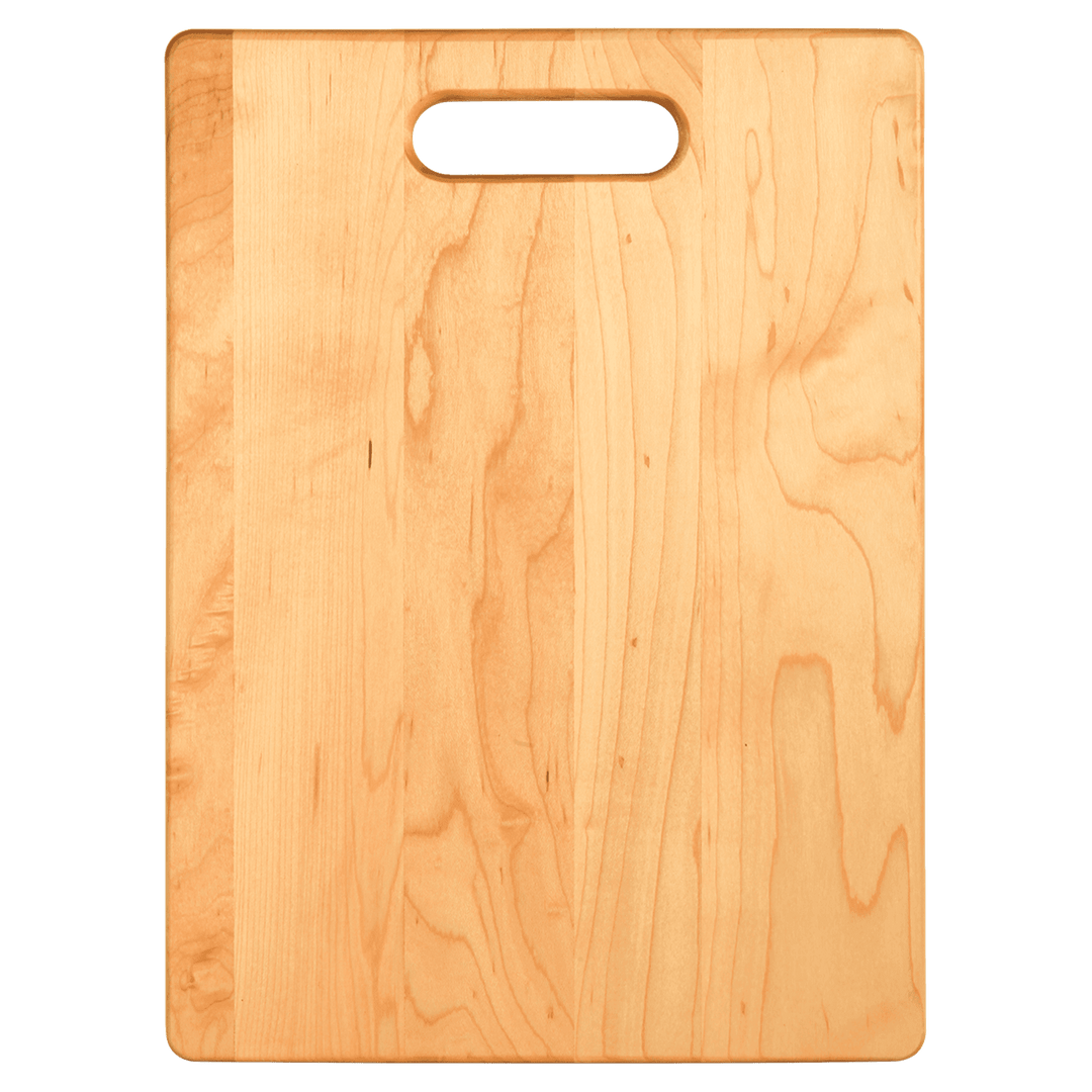 13 3/4 x 9 3/4 inch maple cutting board