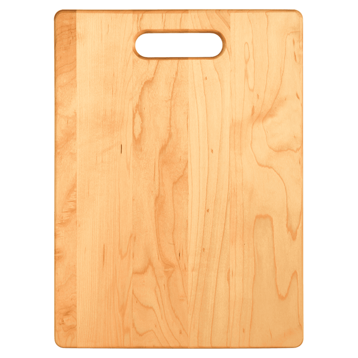 13 3/4 x 9 3/4 inch maple cutting board
