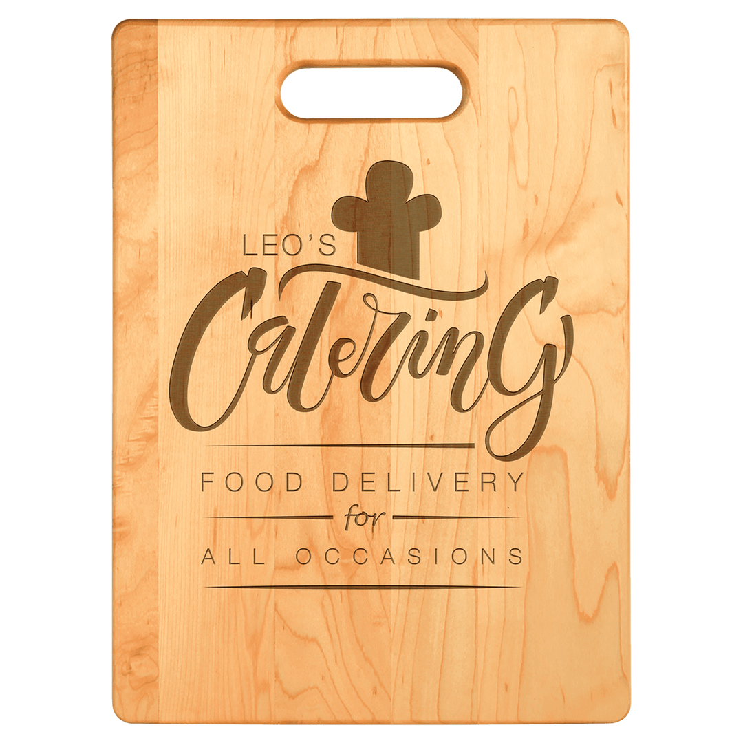 13 3/4" x 9 3/4" maple cutting board