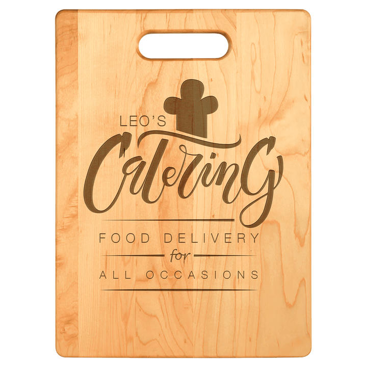 13 3/4" x 9 3/4" maple cutting board