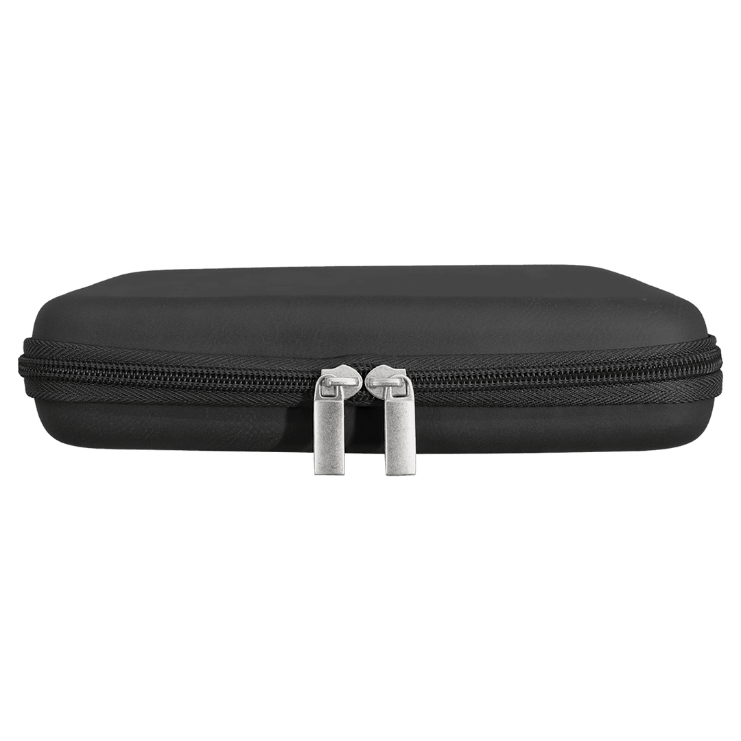 Cord case double zipper pulls