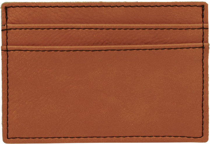 Rawhide 4" x 2 3/4" Laserable Leatherette Wallet Clip