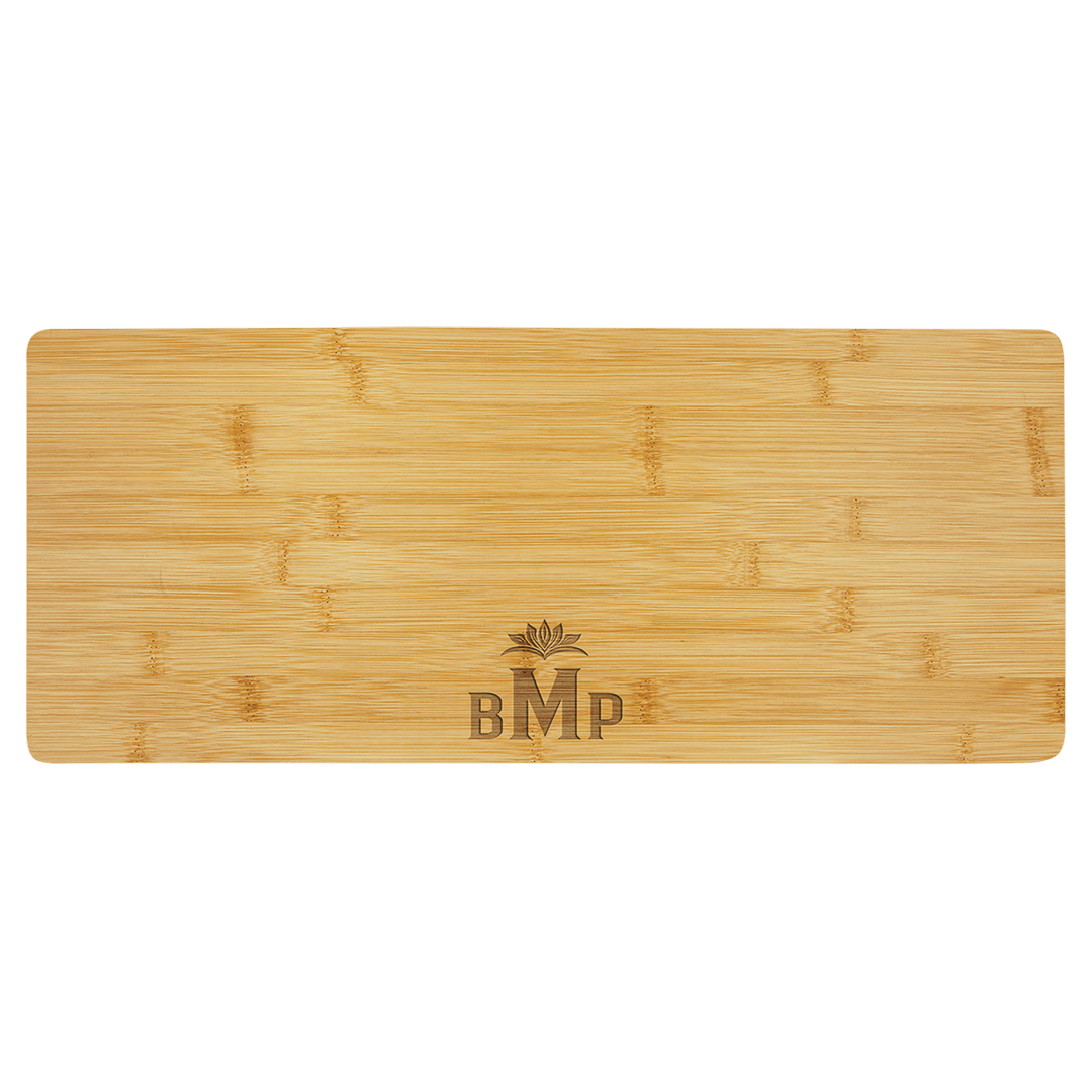 19 3/4" x 8" Bamboo Charcuterie Board/Cutting Board