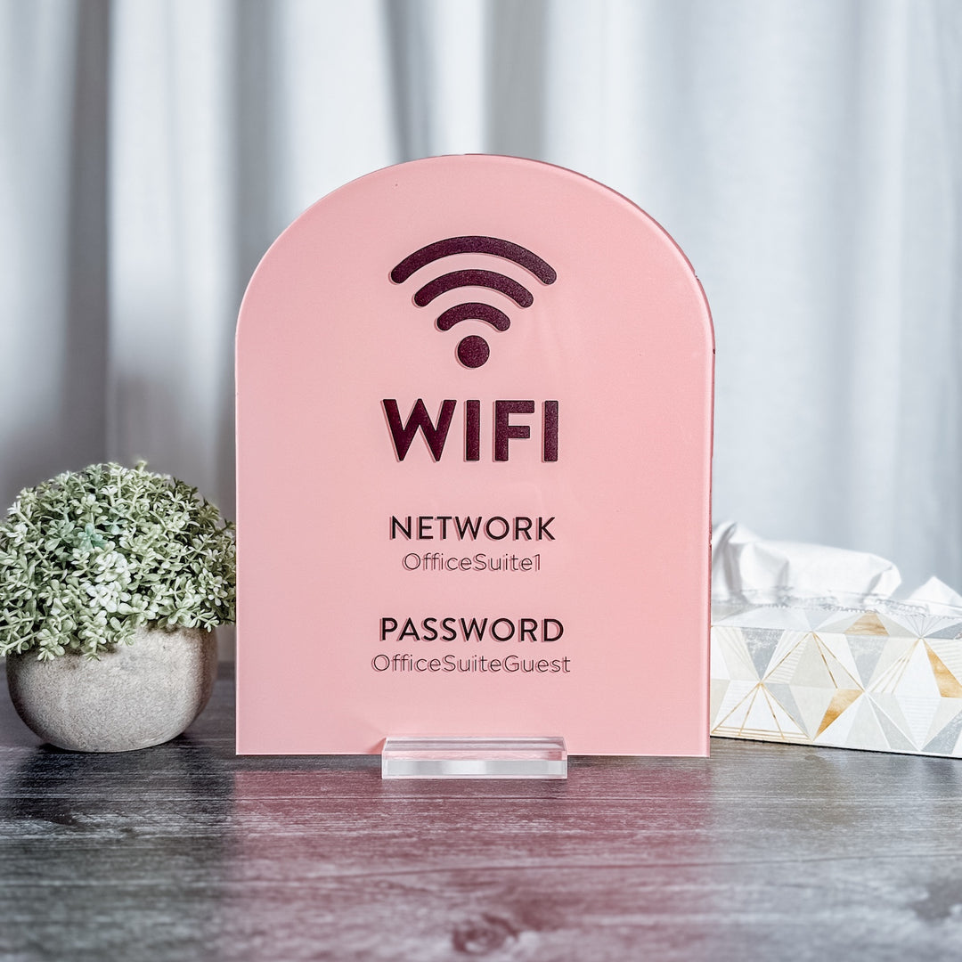 Custom Table Acrylic Sign | Event Display | Corporate Sign