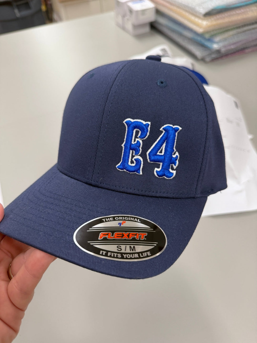 Custom Fire Department Number Embroidered Hat