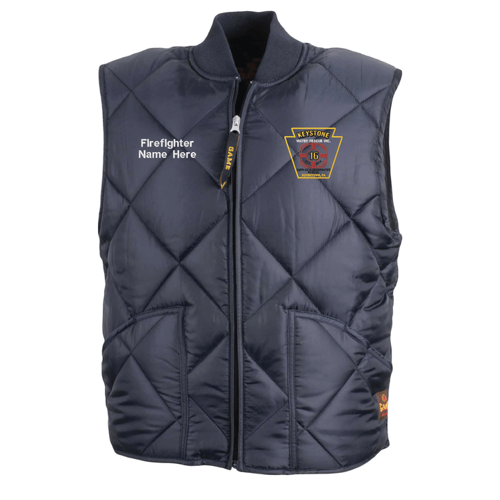 Keystone Water Rescue Game Workwear The Finest Diamond Quilt Vest