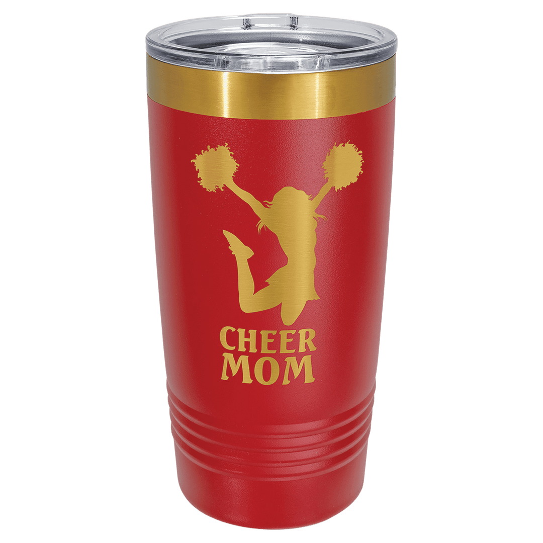 Polar Camel 20 oz ringneck tumbler in Red / Gold
