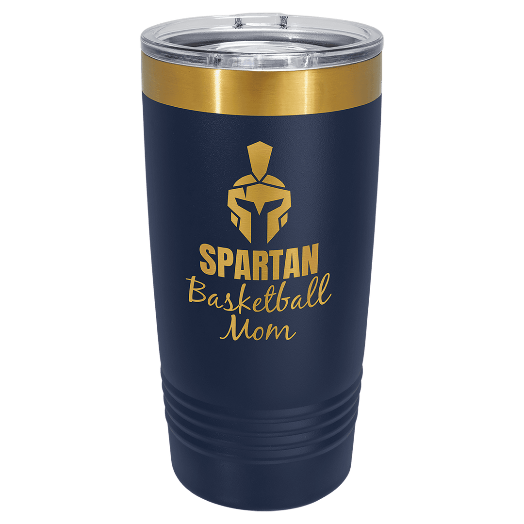 Polar Camel 20 oz ringneck tumbler in Navy / Gold