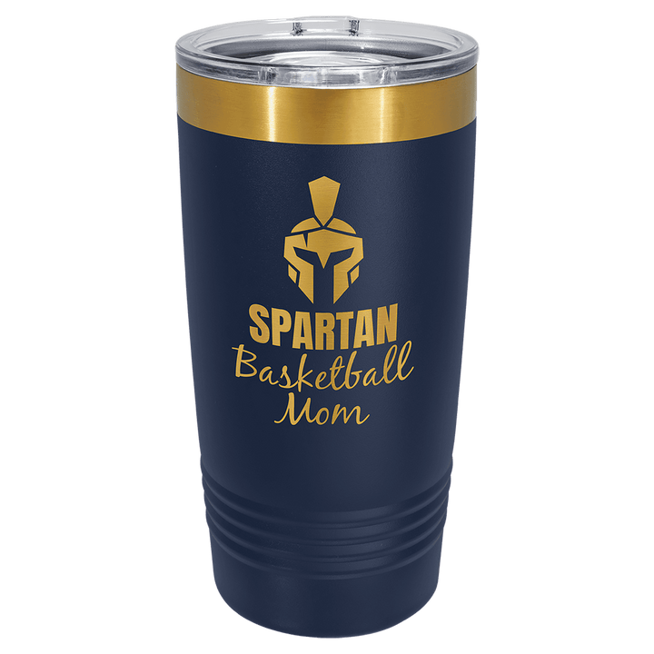 Polar Camel 20 oz ringneck tumbler in Navy / Gold