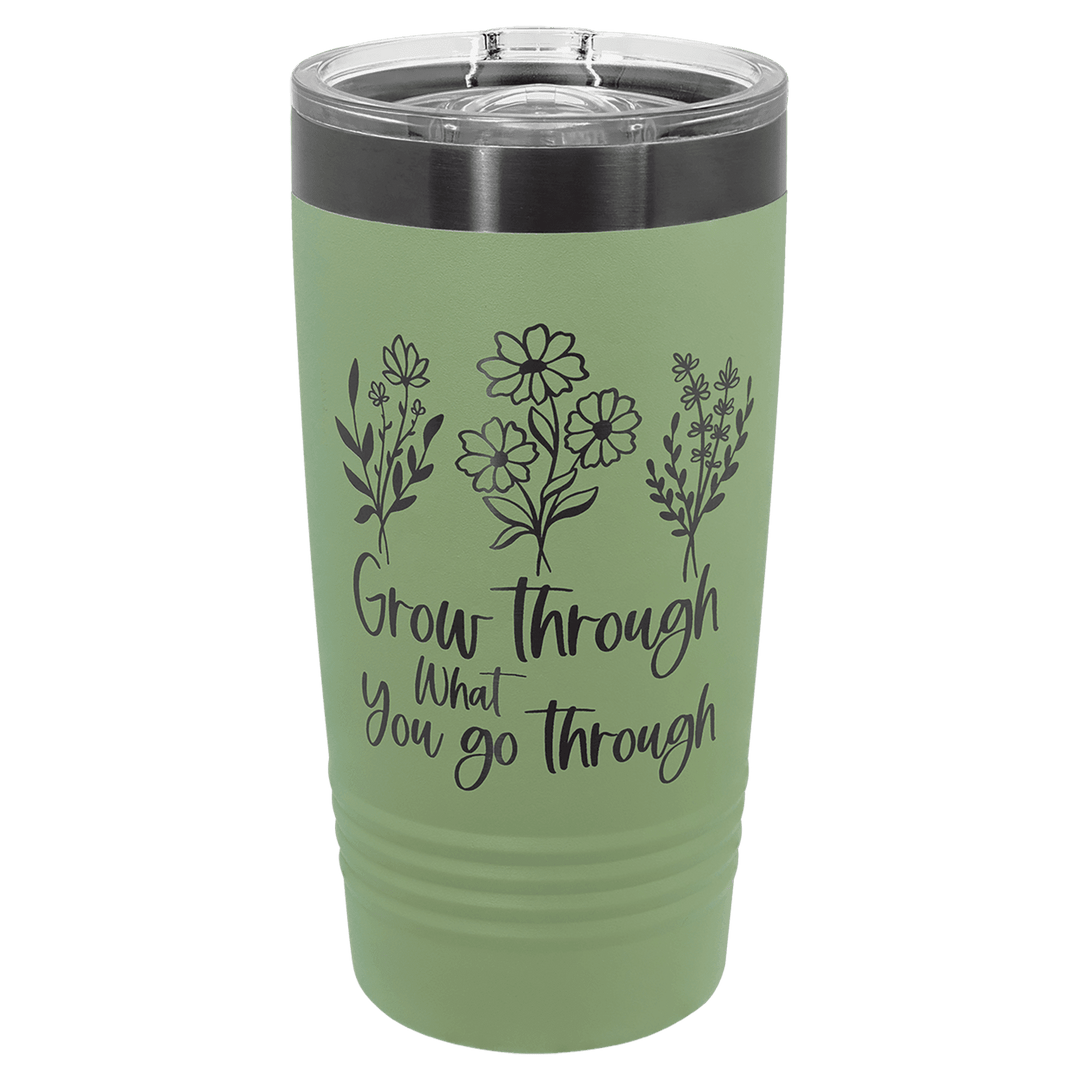 Polar Camel 20 oz ringneck tumbler in Summer Sage