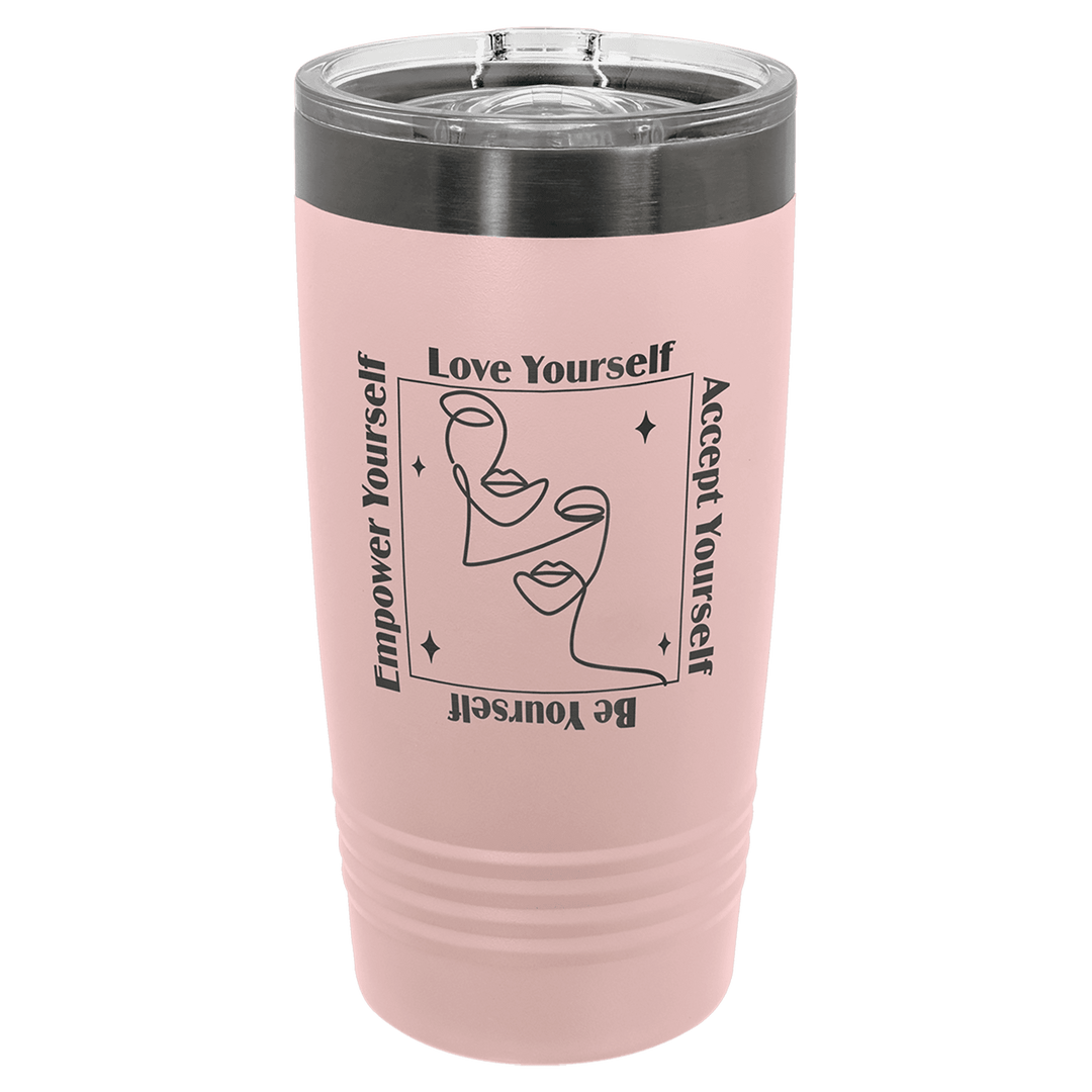 Polar Camel 20 oz ringneck tumbler in Blush