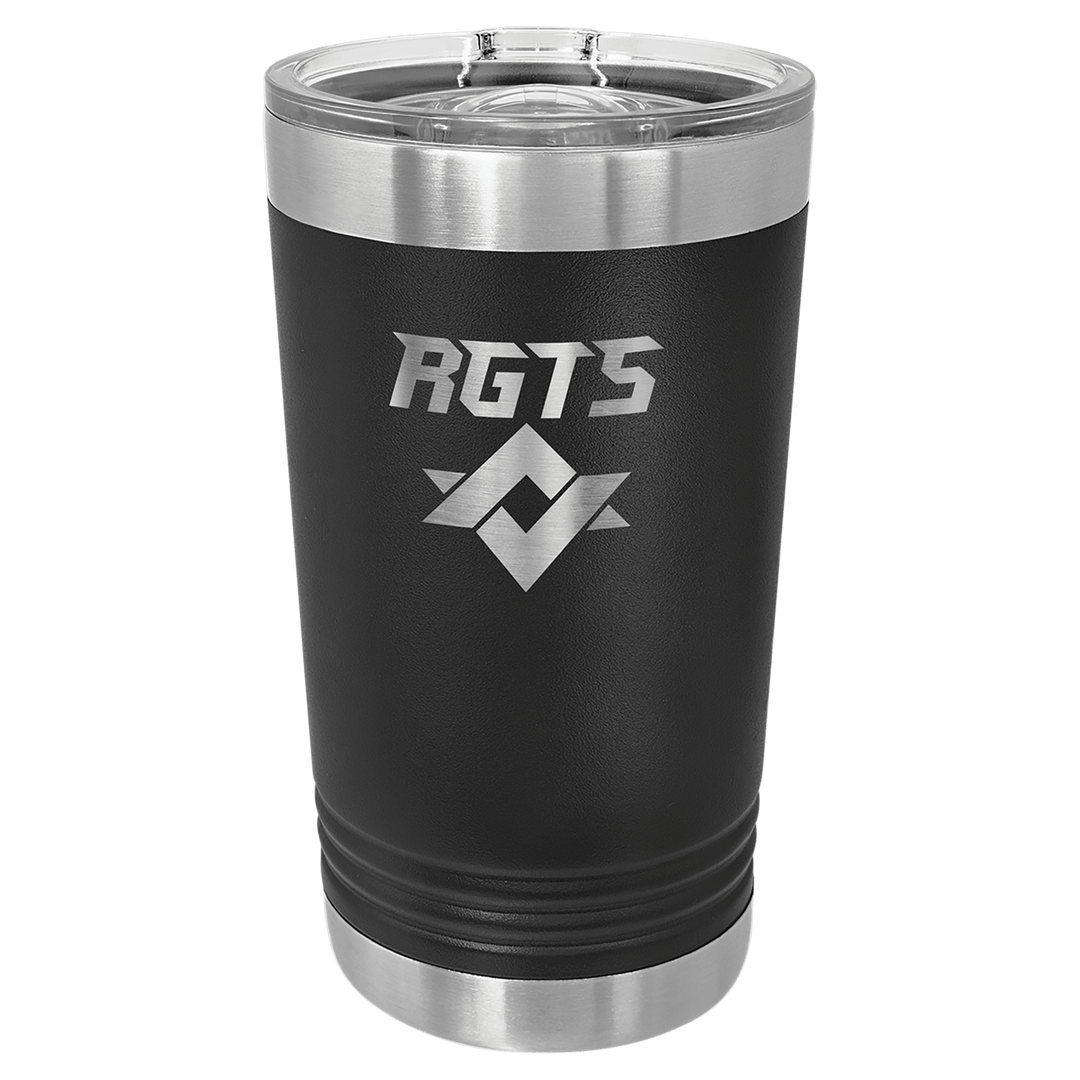 Polar Camel 16 oz pint tumbler in Black