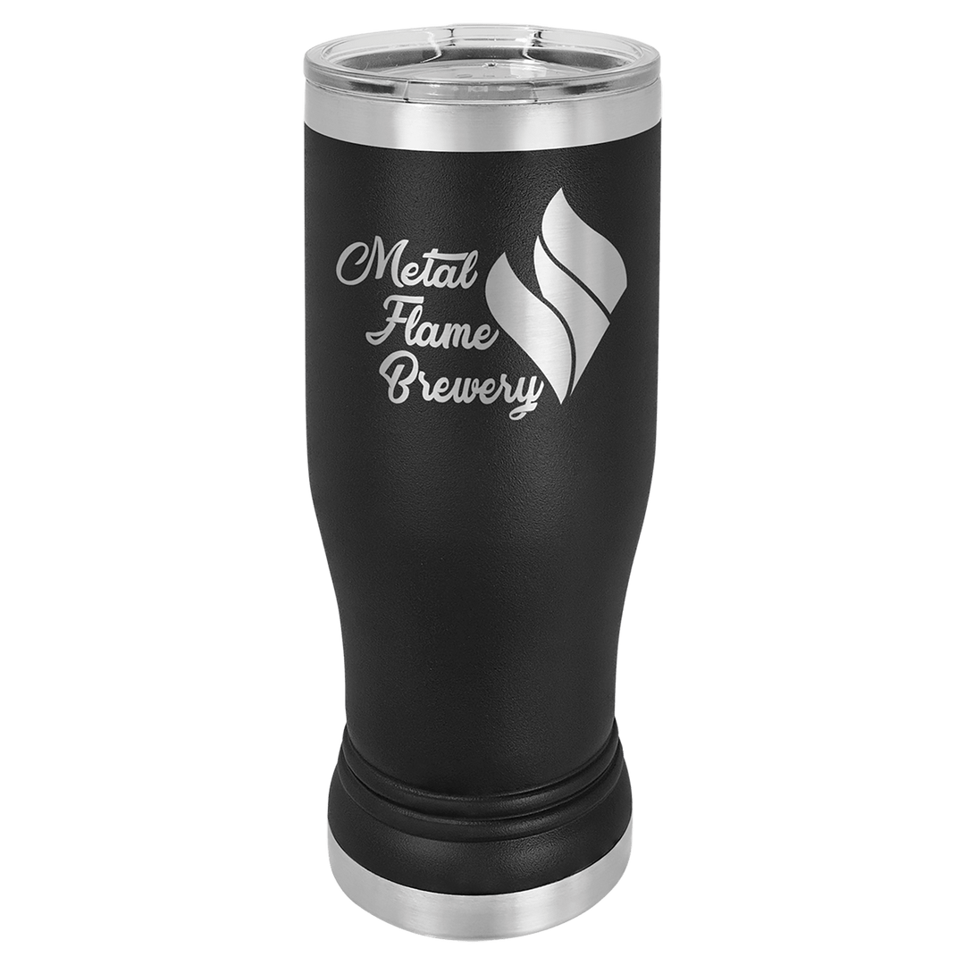 Polar Camel 14 oz pilsner tumbler in Black