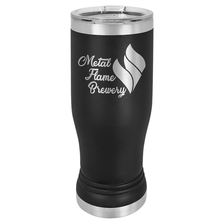 Polar Camel 14 oz pilsner tumbler in Black