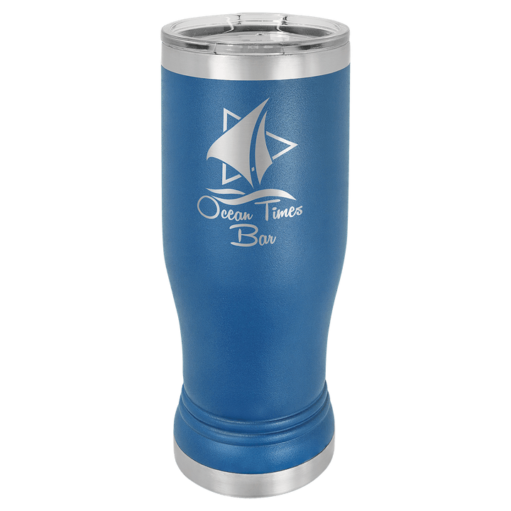 Polar Camel 14 oz pilsner tumbler in Royal Blue