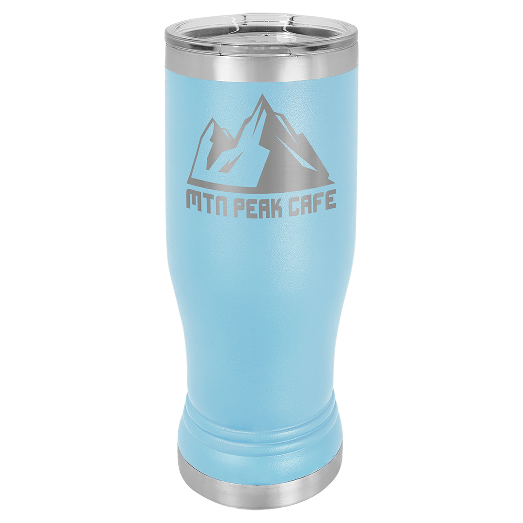 Polar Camel 14 oz pilsner tumbler in Light Blue
