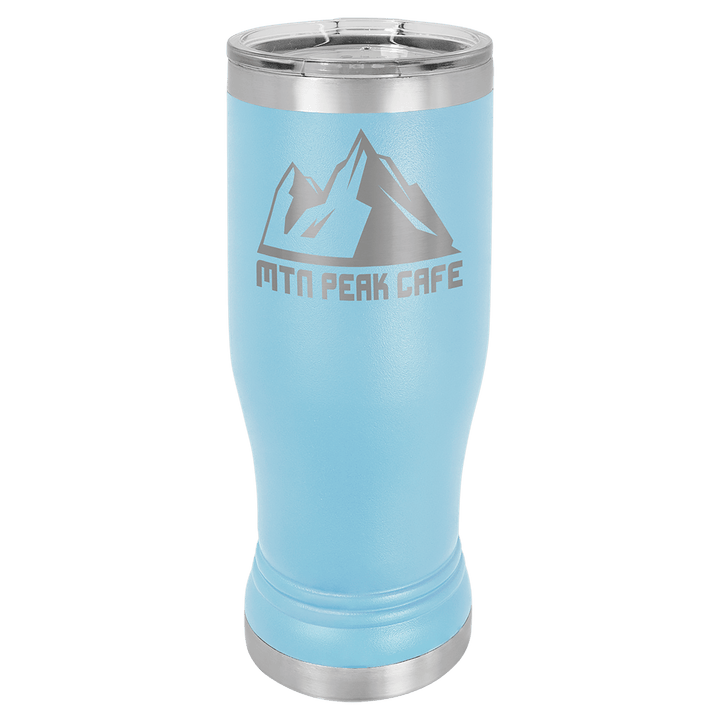 Polar Camel 14 oz pilsner tumbler in Light Blue