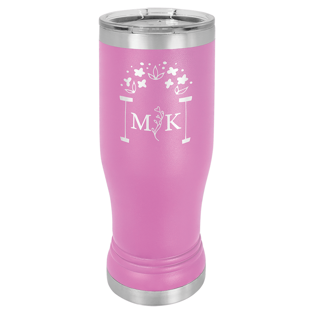 Polar Camel 14 oz pilsner tumbler in Light Purple