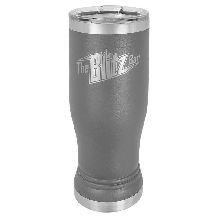 Polar Camel 14 oz pilsner tumbler in Dark Gray