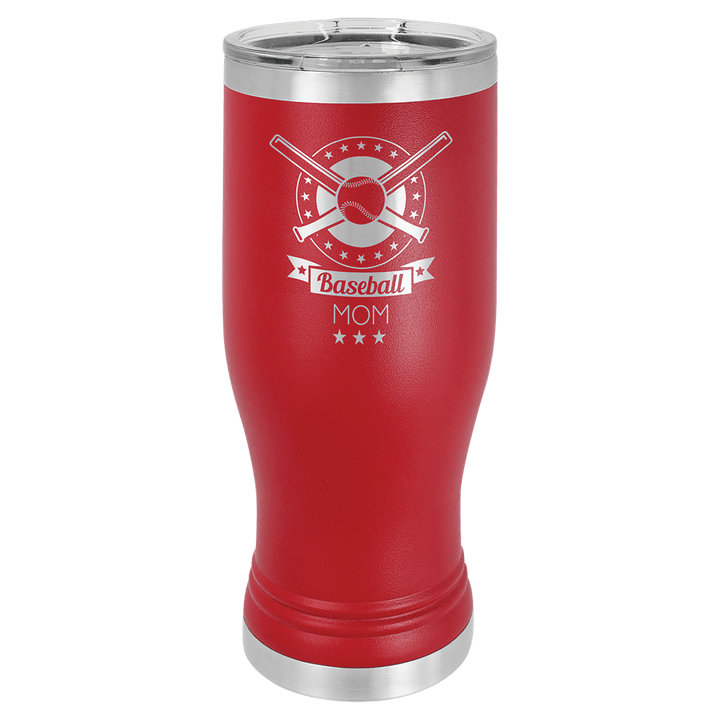 Polar Camel 20 oz pilsner tumbler in Red