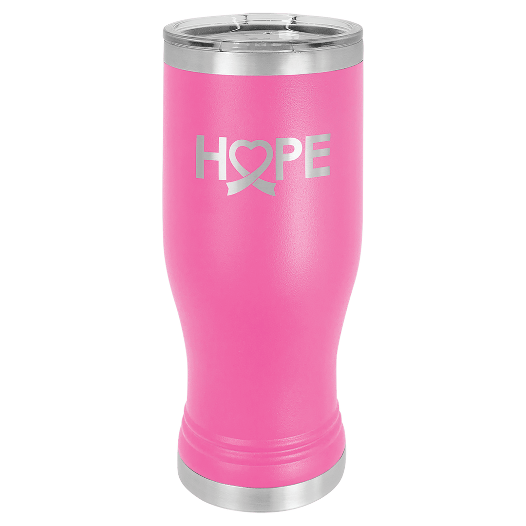 Polar Camel 20 oz pilsner tumbler in Pink
