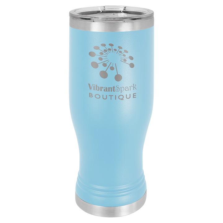 Polar Camel 20 oz pilsner tumbler in Light Blue