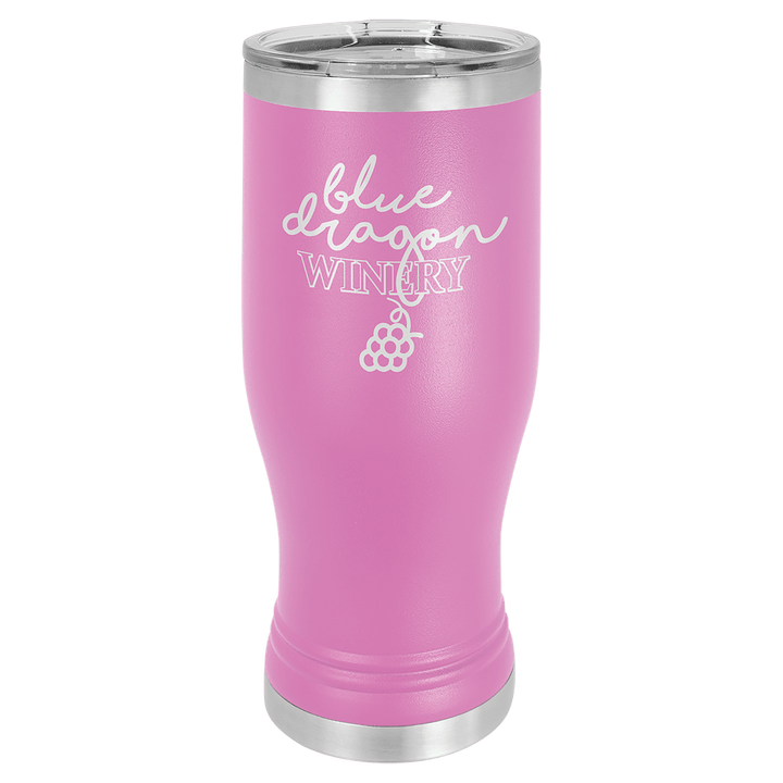 Polar Camel 20 oz pilsner tumbler in Light Purple