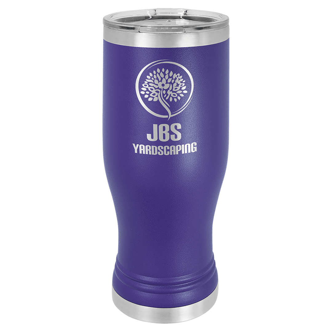Polar Camel 20 oz pilsner tumbler in Purple