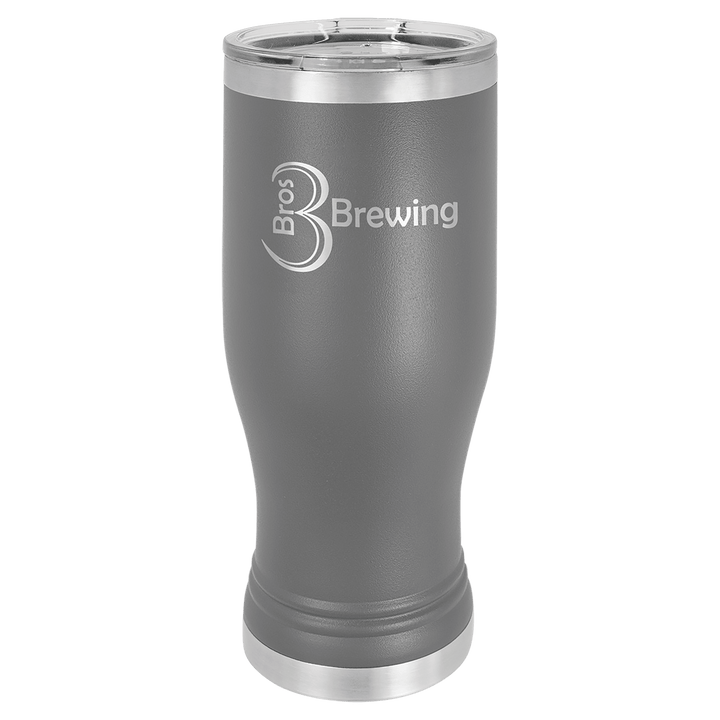 Polar Camel 20 oz pilsner tumbler in Dark Gray