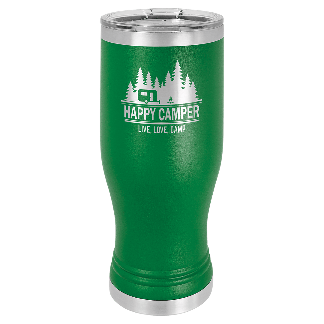 Polar Camel 20 oz pilsner tumbler in Green