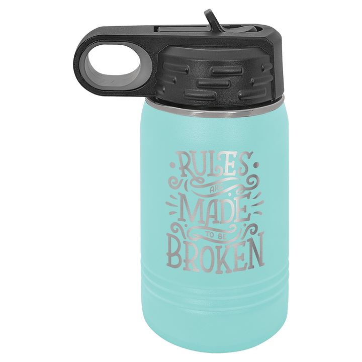 Polar Camel 12 oz water bottle in Teal