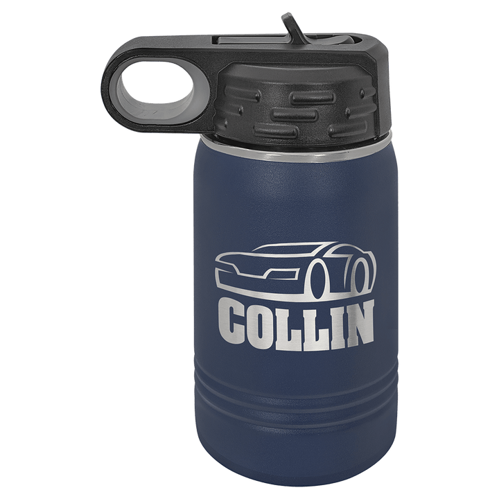 Polar Camel 12 oz water bottle in Navy Blue