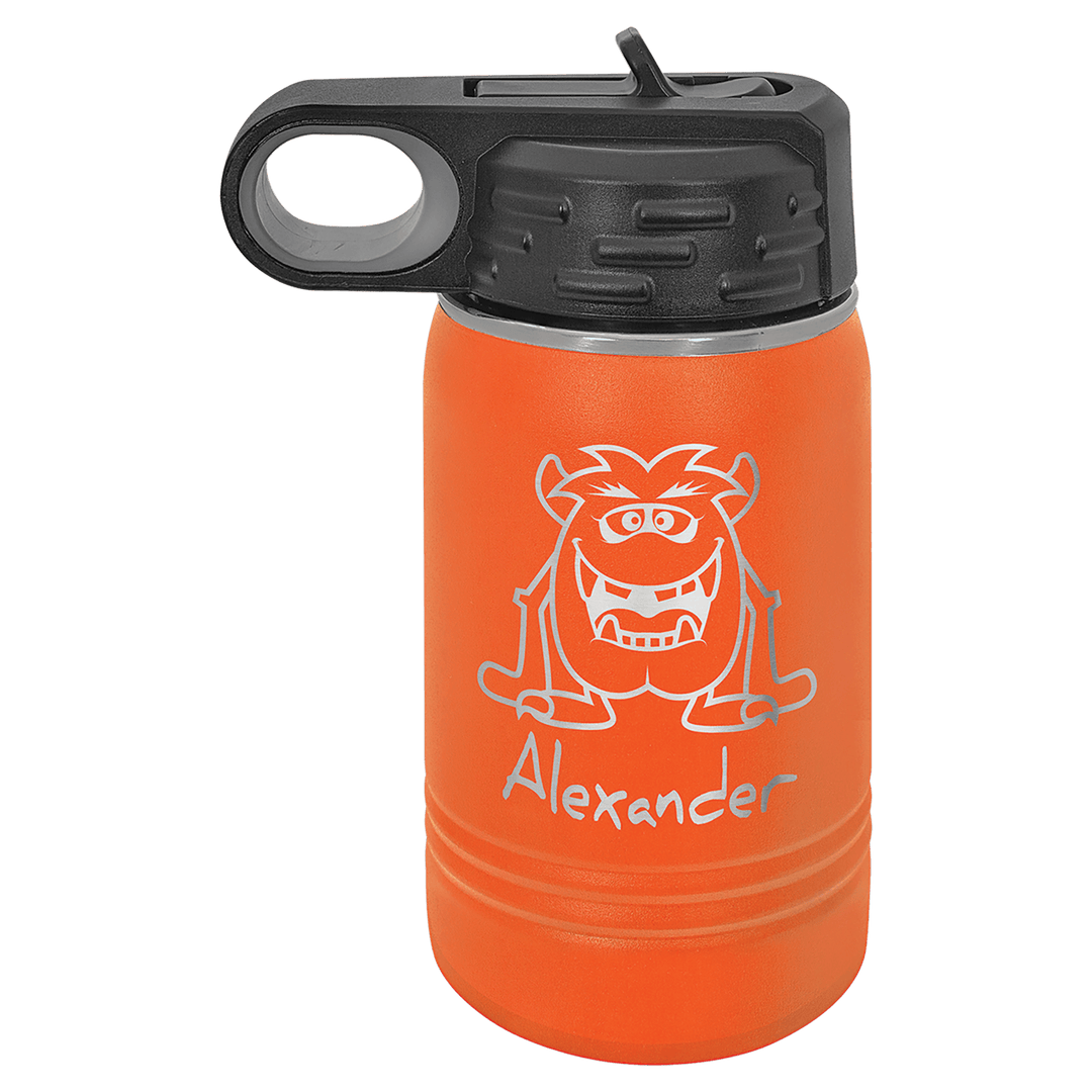 Polar Camel 12 oz water bottle in Orange