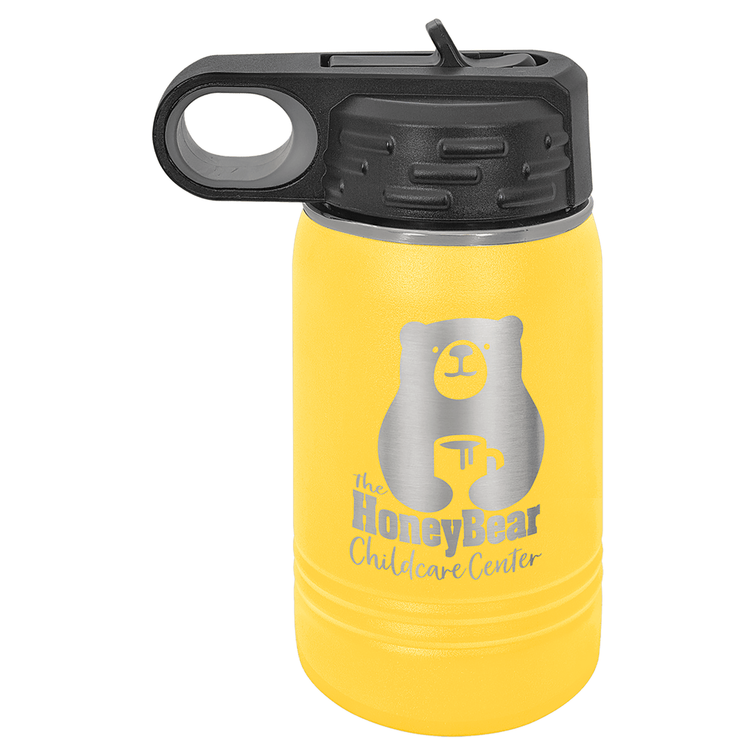 Polar Camel 12 oz water bottle in Yellow