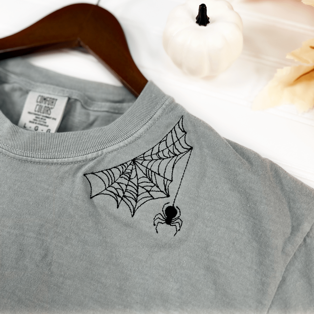 Halloween Spiderweb Comfort Colors T-Shirt
