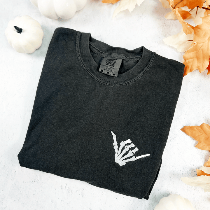 Halloween Skeleton Hand T-Shirt