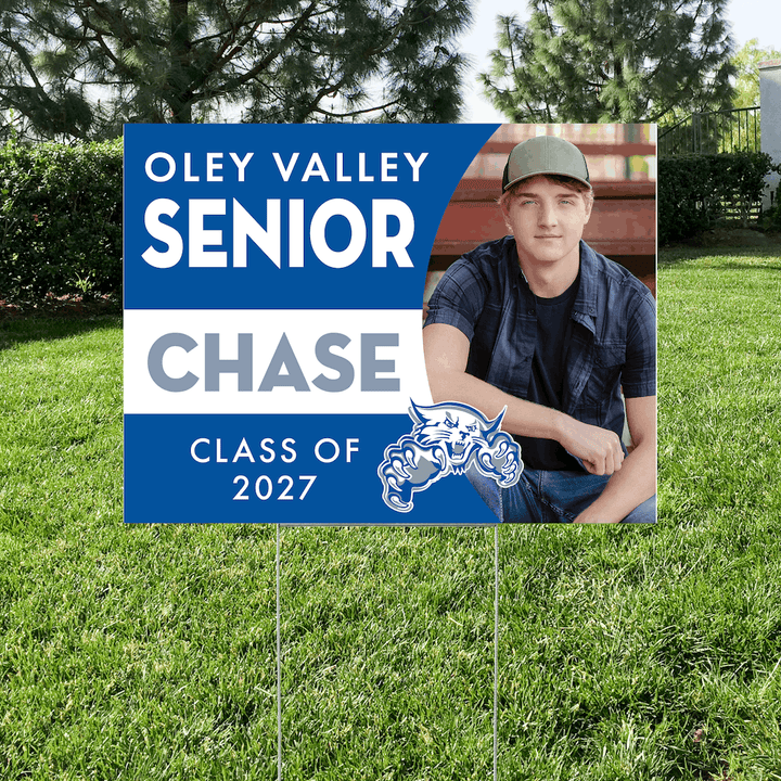 Oley Valley senior yard sign