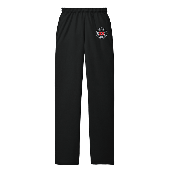 Port & Co Core Fleece Open Bottom Sweatpants Embroidered Maltese  with Pockets