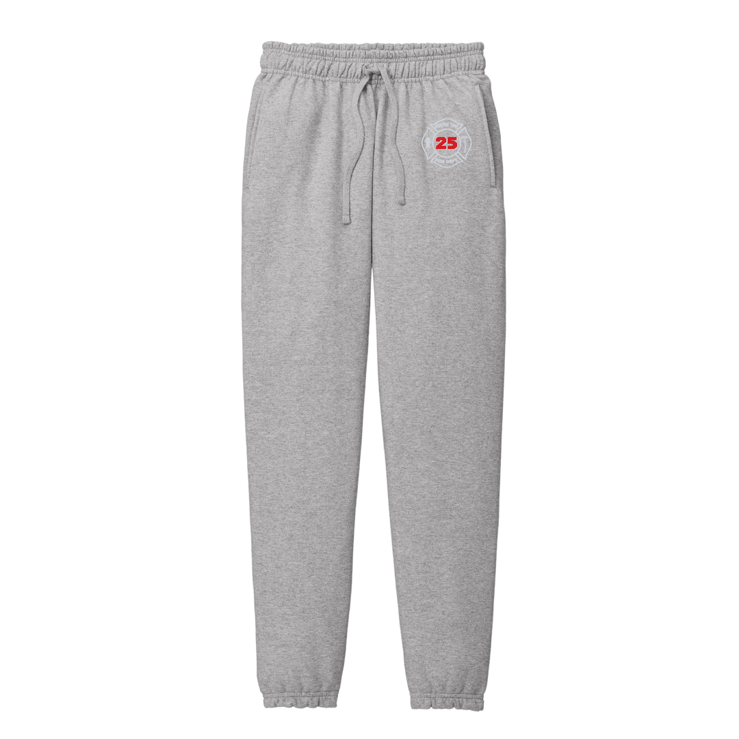 Port & Co Core Fleece Sweatpants Embroidered Maltese with Pockets