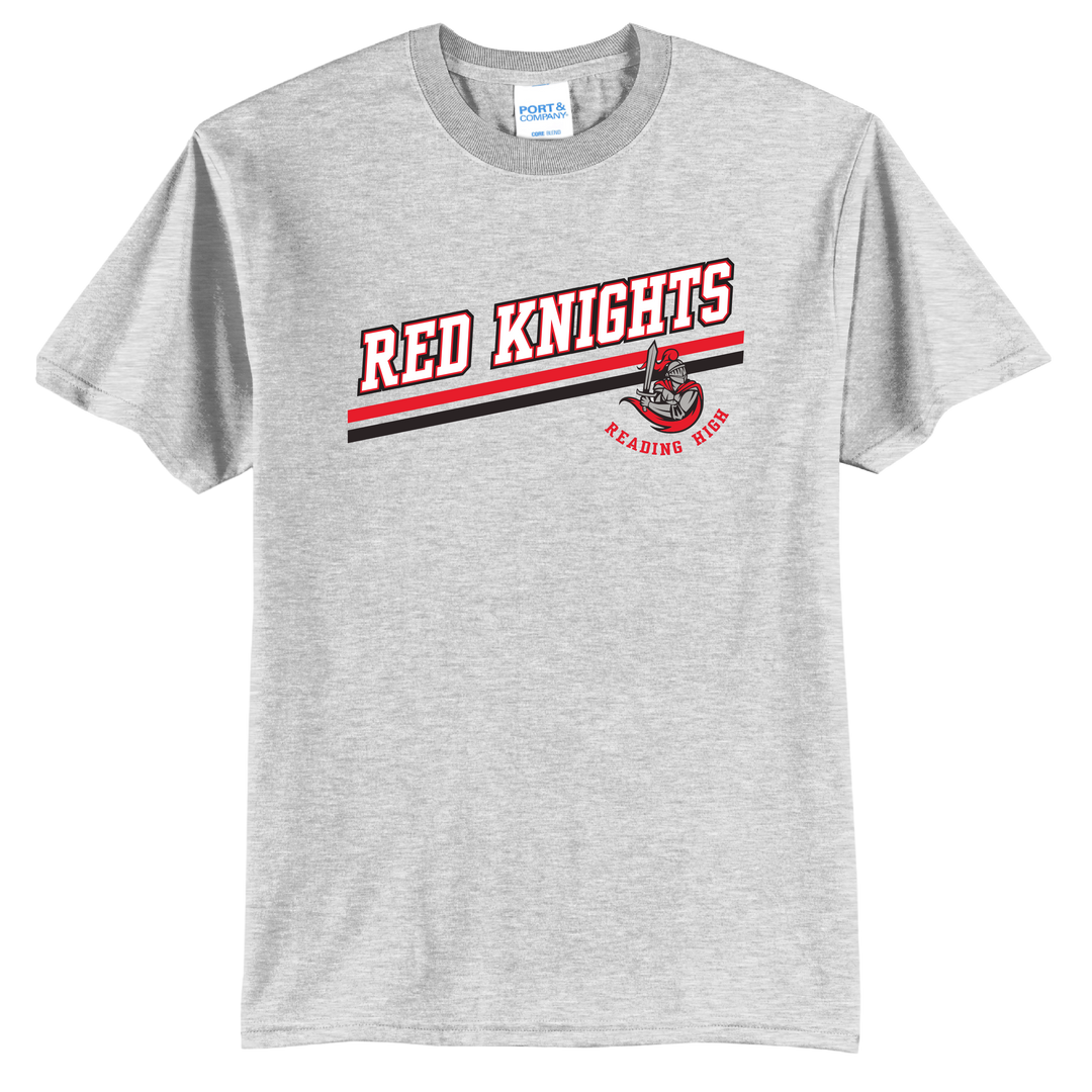 Reading Red Knights Varsity Stripe T-Shirt | School Spirit Tee