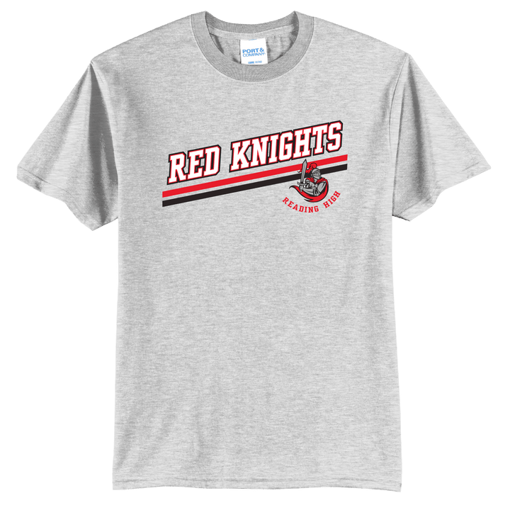 Reading Red Knights Varsity Stripe T-Shirt | School Spirit Tee