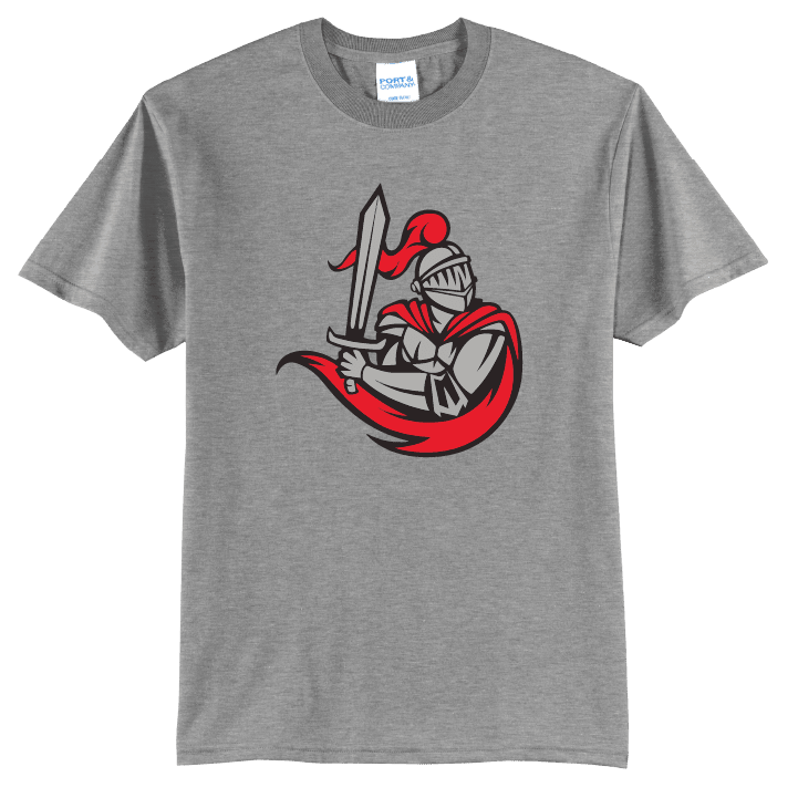 Reading Red Knights Monogram T-Shirt | School Spirit Tee