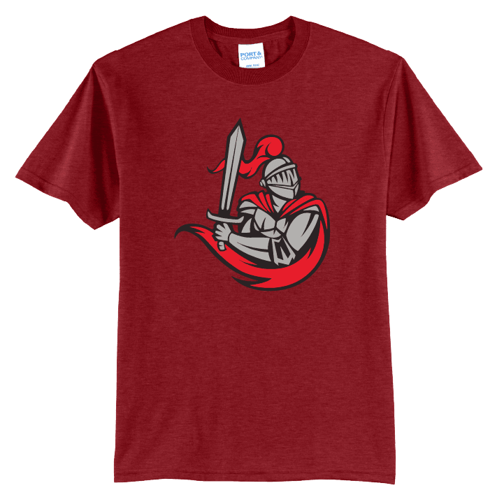 Reading Red Knights Monogram T-Shirt | School Spirit Tee