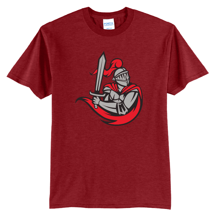 Reading Red Knights Monogram T-Shirt | School Spirit Tee