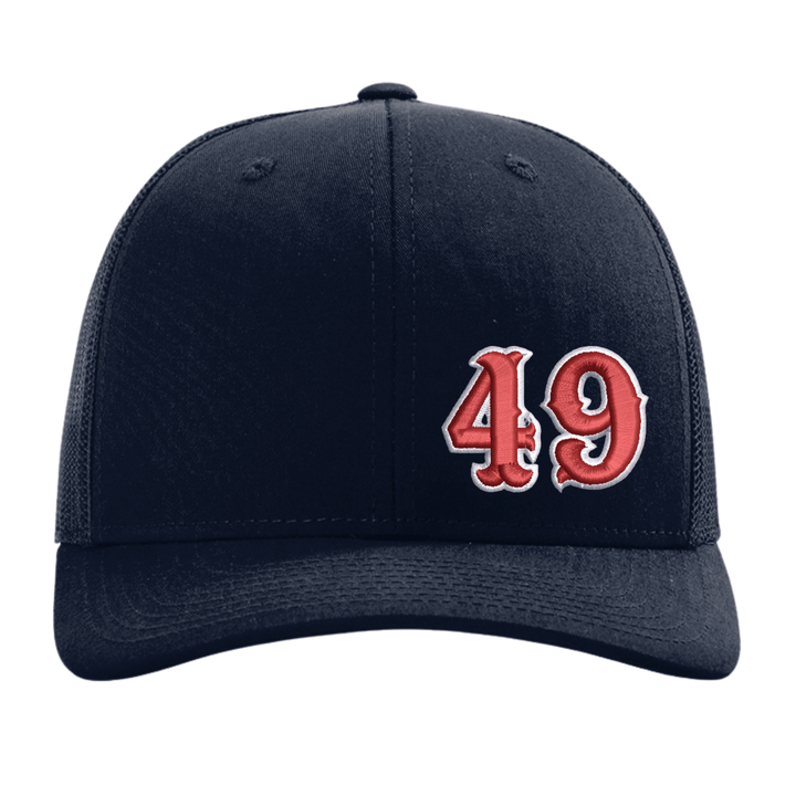 Custom Fire Department Number Embroidered Hat